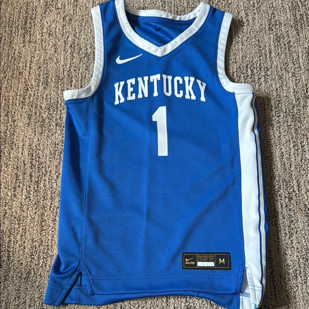 Nike Kids Kentucky Blue Jersey size M boys